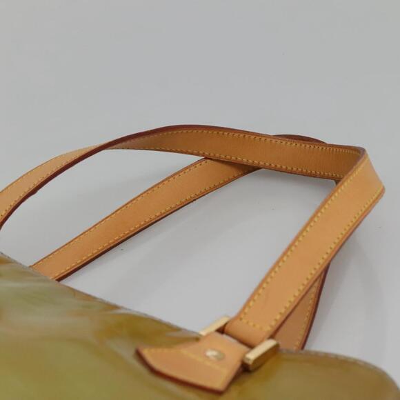 LOUIS VUITTON Monogram Vernis Houston Hand Bag Baby Blue M91005 - Picture 8 of 12